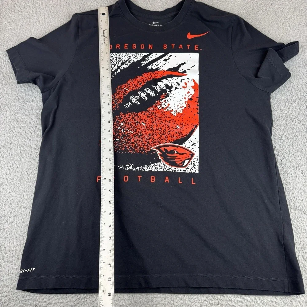 Nike Dri Fit Men's Oregon‎ State Beavers Football T Shirt Size Xl